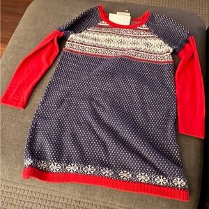 Hanna Andersson Knit Dress – Size 110, Excellent Condition